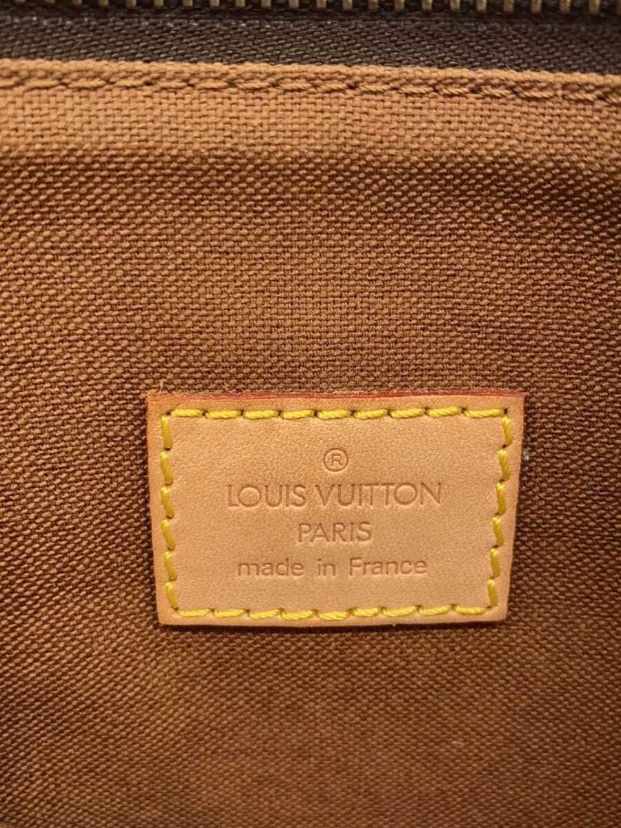 LOUIS VUITTON Pochette Bosphore_Monogram Canvas PVC BRW Monogram 5