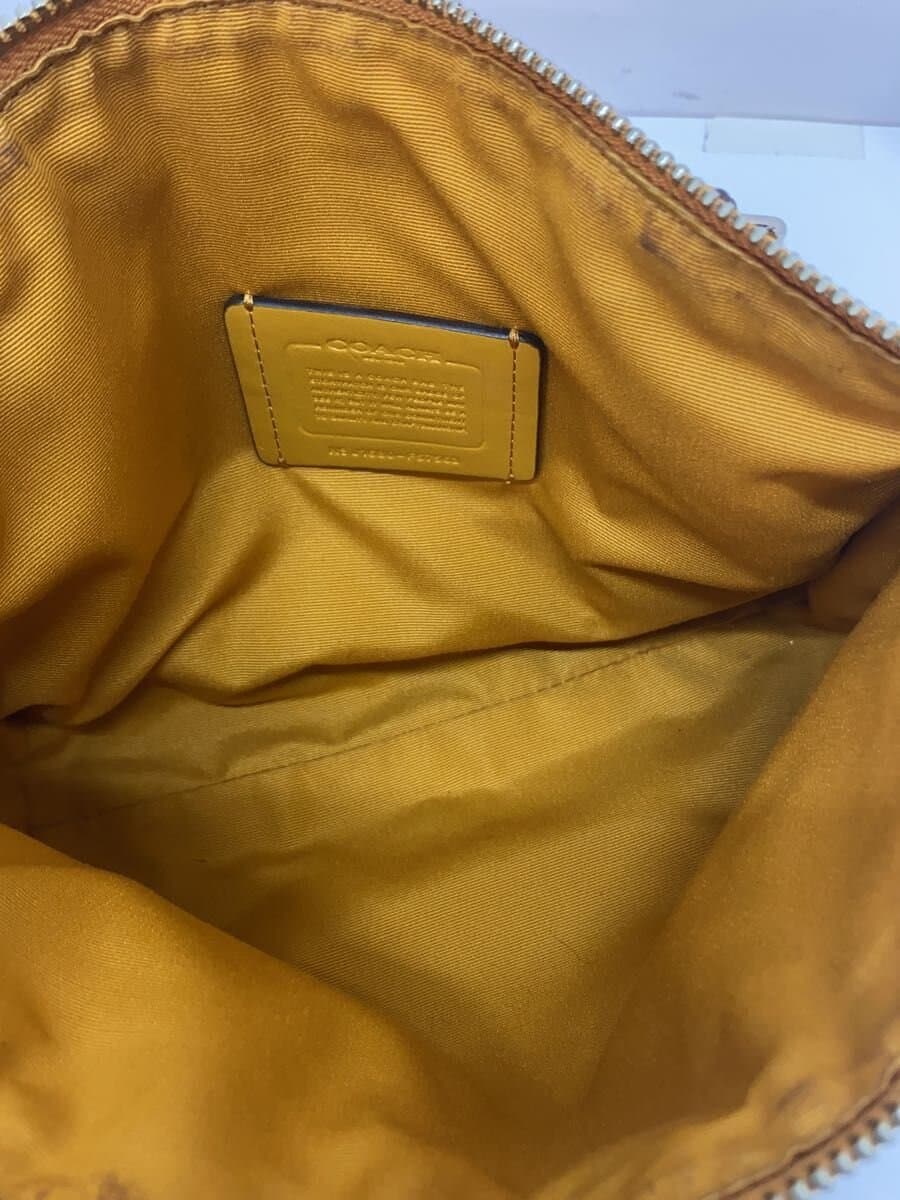 COACH Handbag_All Leather Leather YLW 7