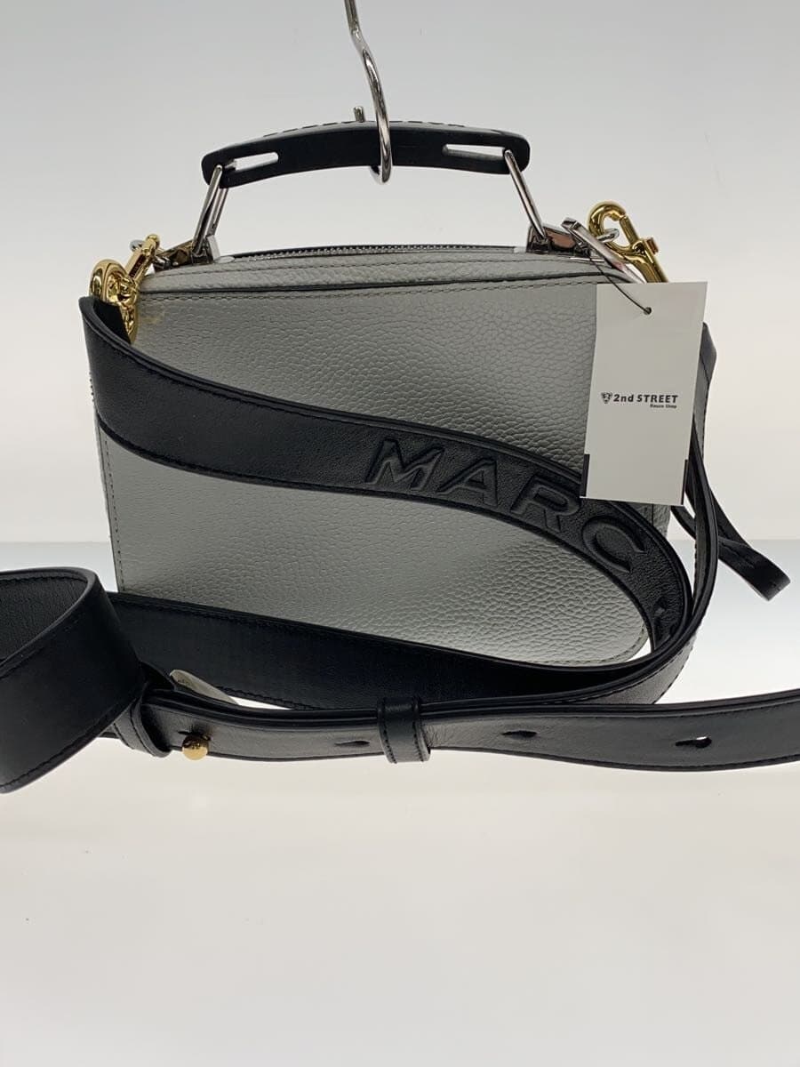 MARC JACOBS shoulder bag leather GRY M0014840 3