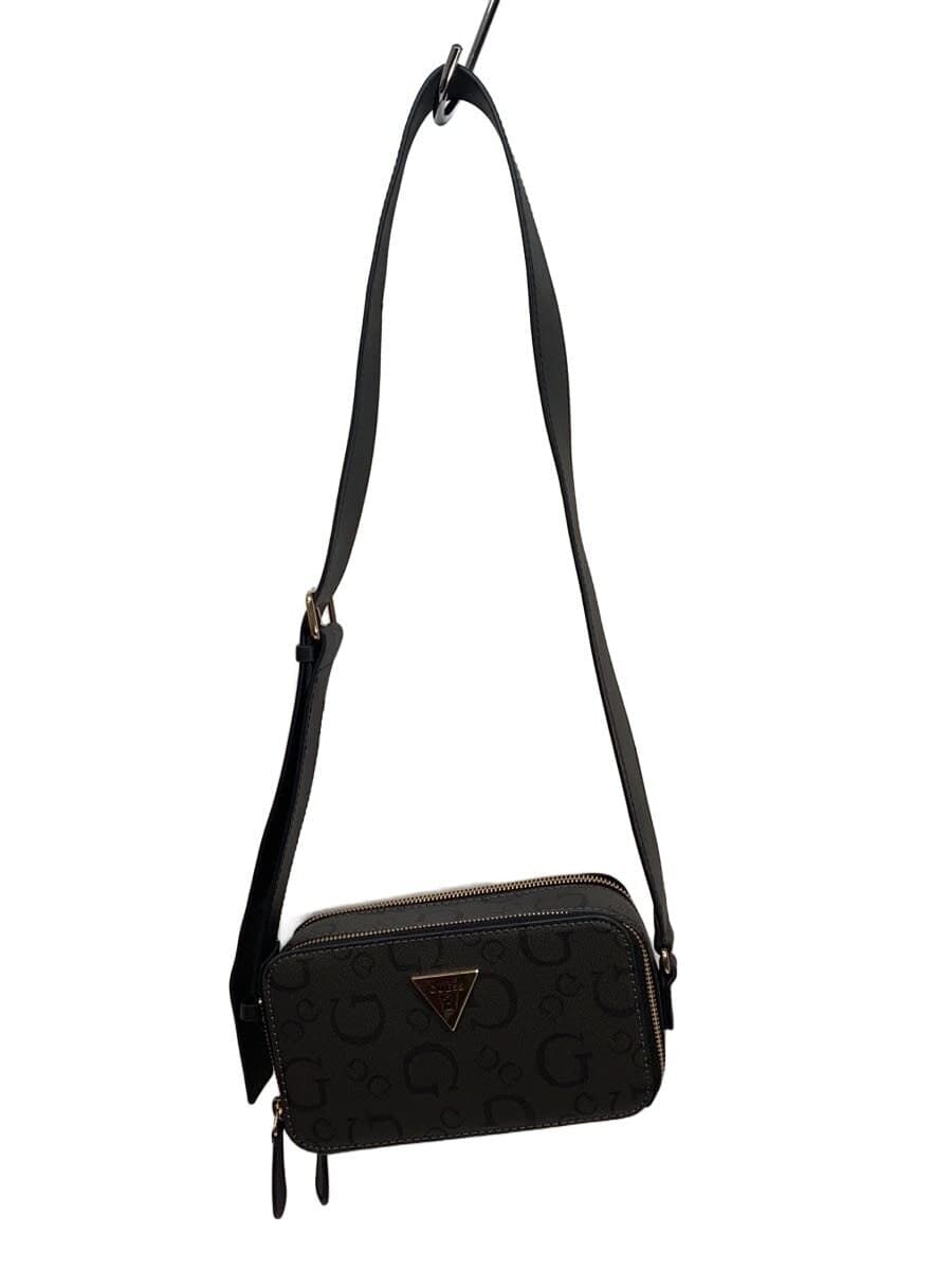 GUESS Shoulder Bag PVC BLK Print HG901970