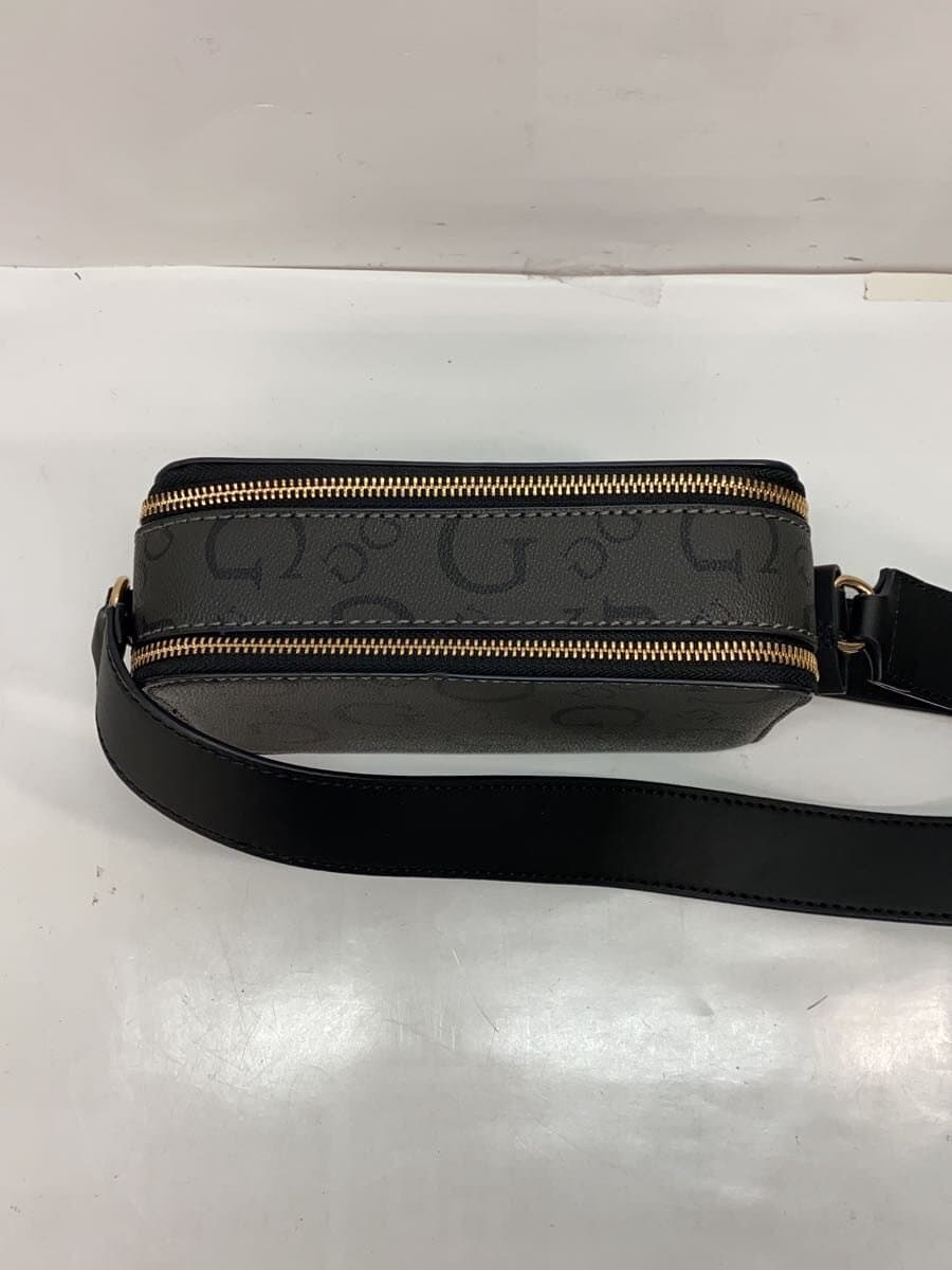 GUESS Shoulder Bag PVC BLK Print HG901970 4