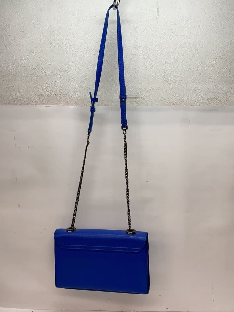 CHARLES&KEITH Shoulder Bag Faux Leather BLU Solid B0700201 3
