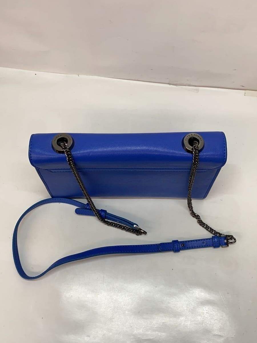 CHARLES&KEITH Shoulder Bag Faux Leather BLU Solid B0700201 4