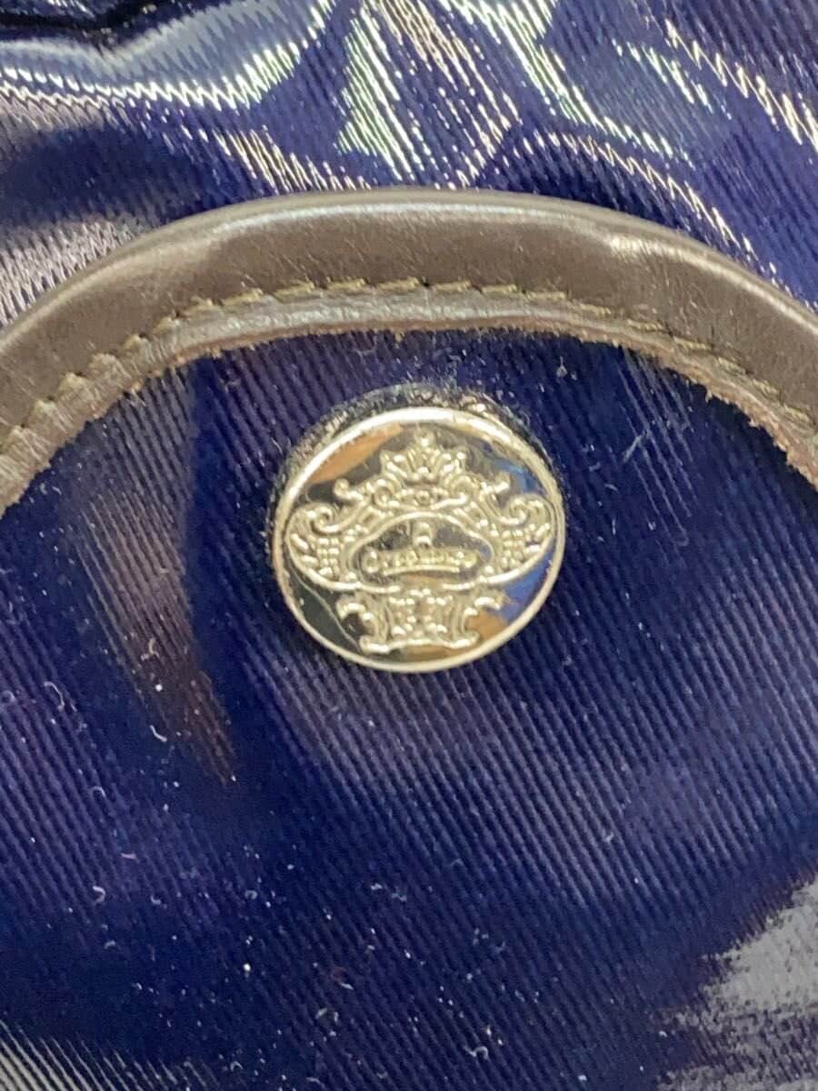 Orobianco Shoulder Bag Acrylic NVY Solid 5