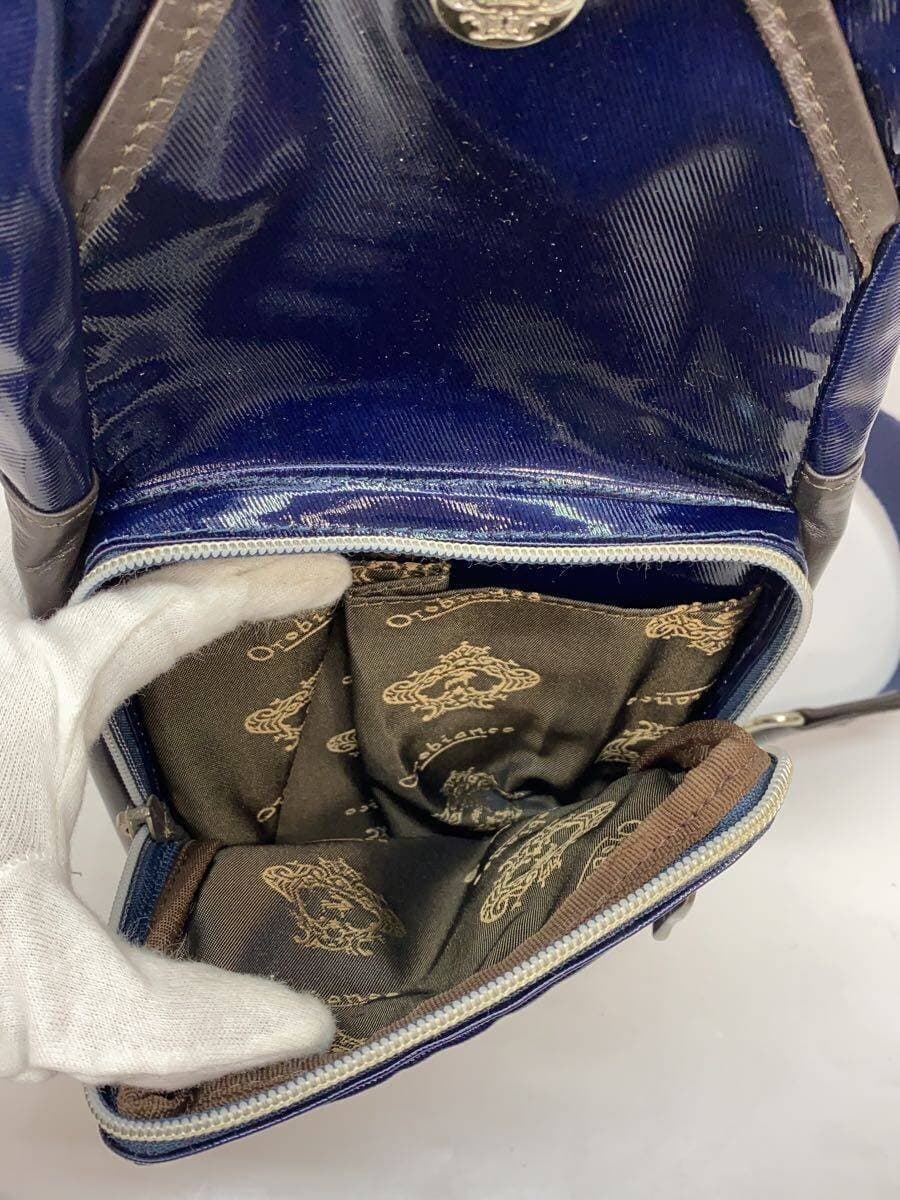 Orobianco Shoulder Bag Acrylic NVY Solid 7