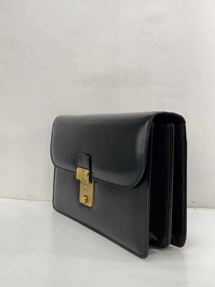 BALLY second bag -- BLK plain 2