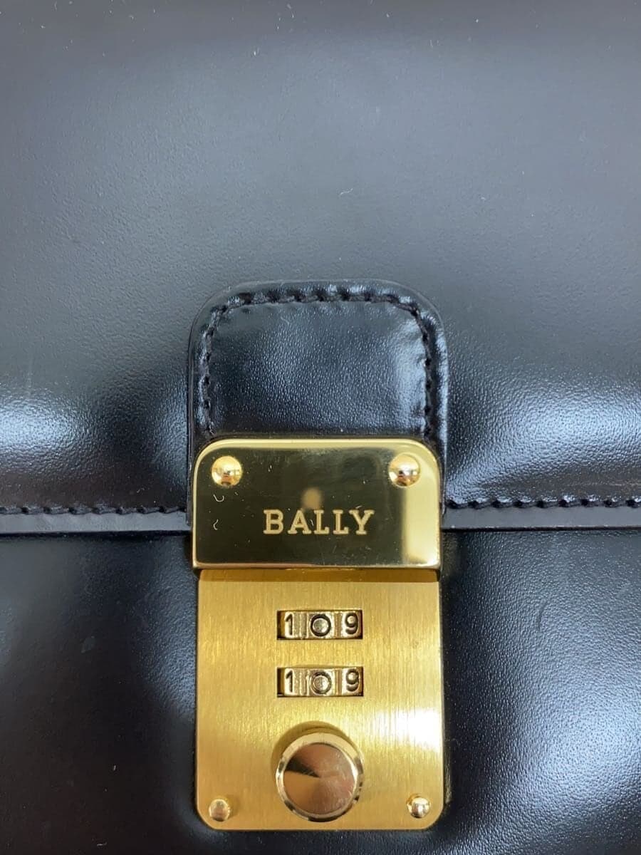 BALLY second bag -- BLK plain 5