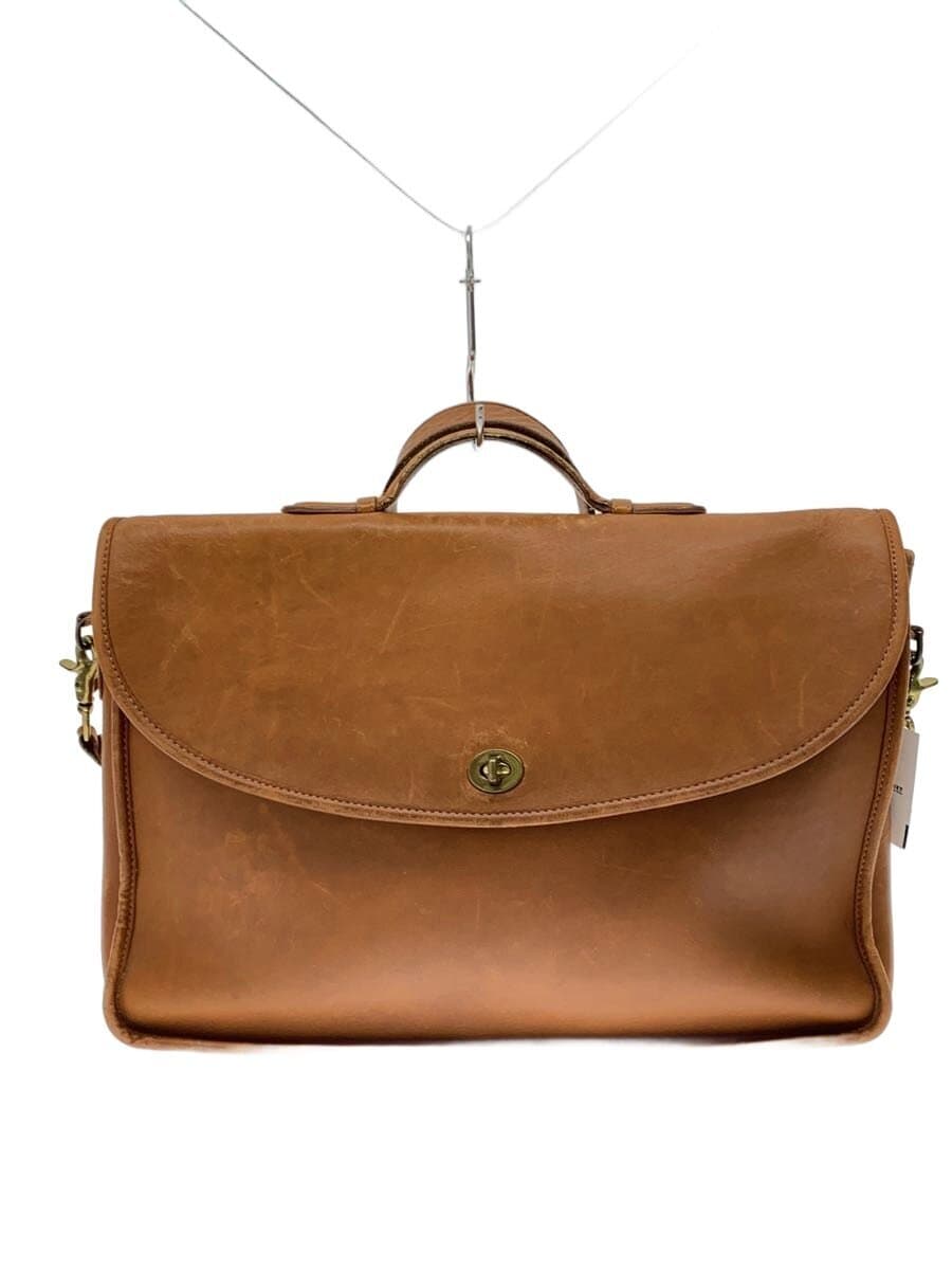 COACH Shoulder Bag Leather BRW 0372-334