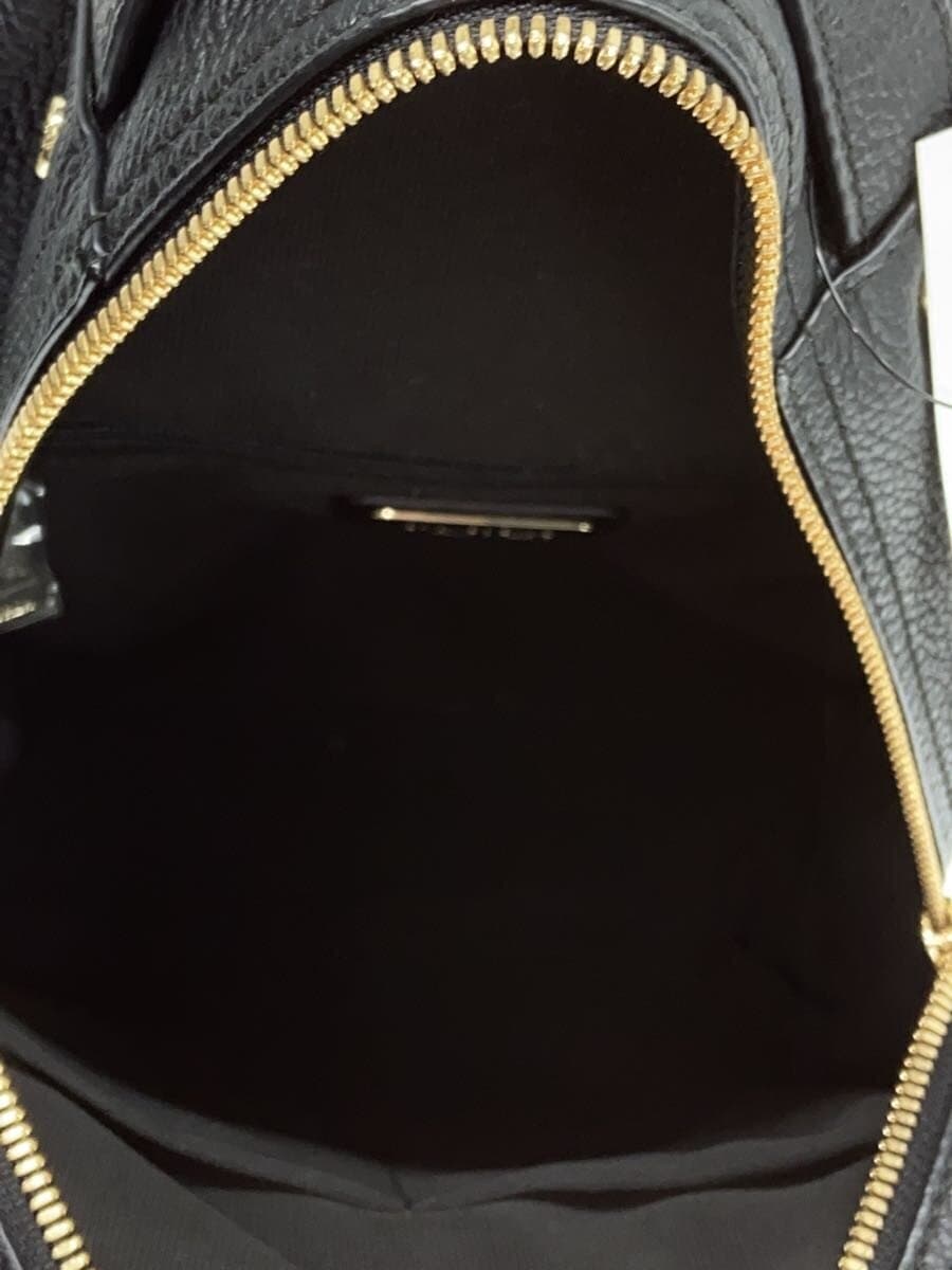 FURLA Backpack Leather BLK 6