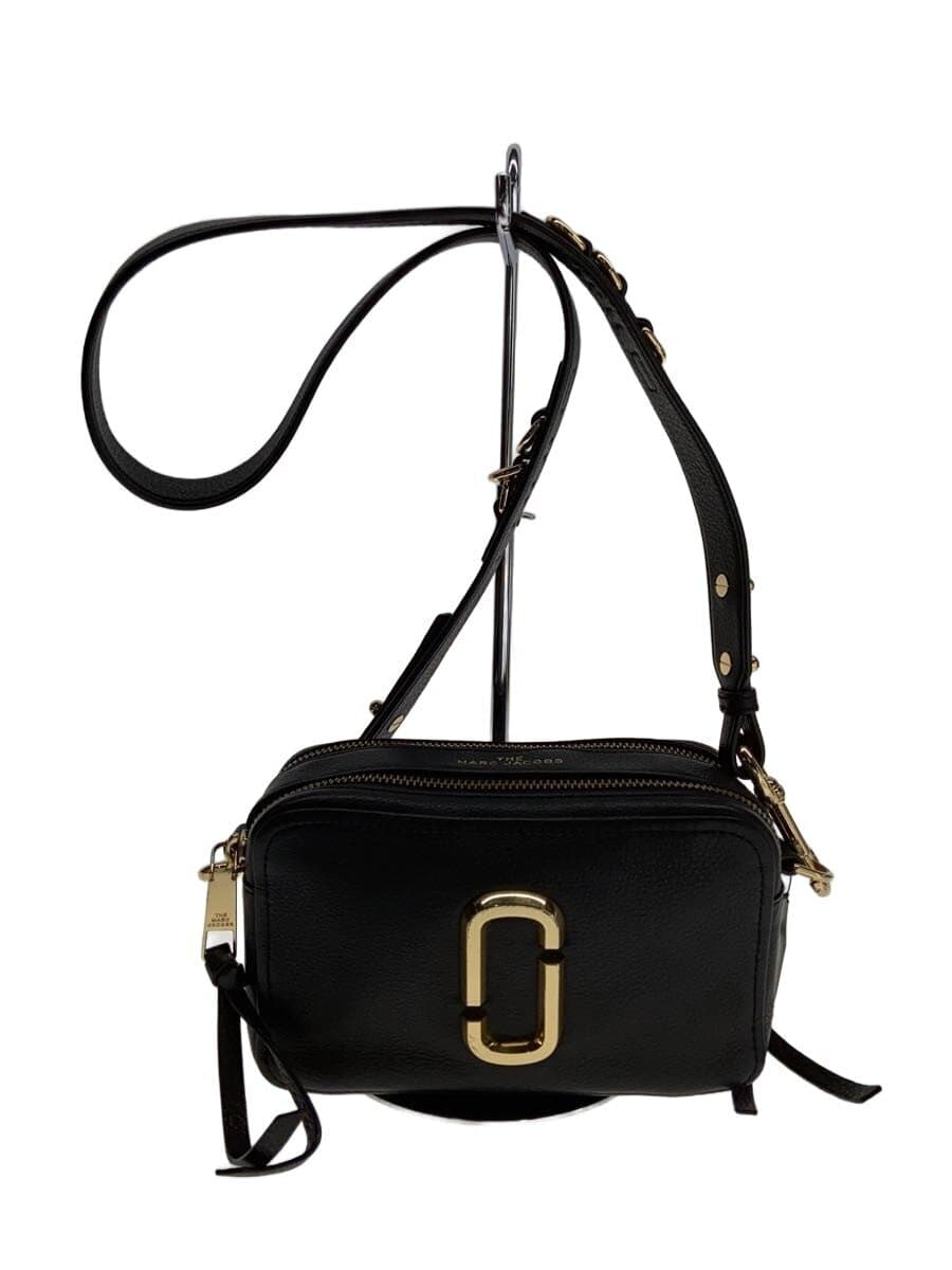 THE MARC JACOBS Shoulder Bag Leather BLK m0014591