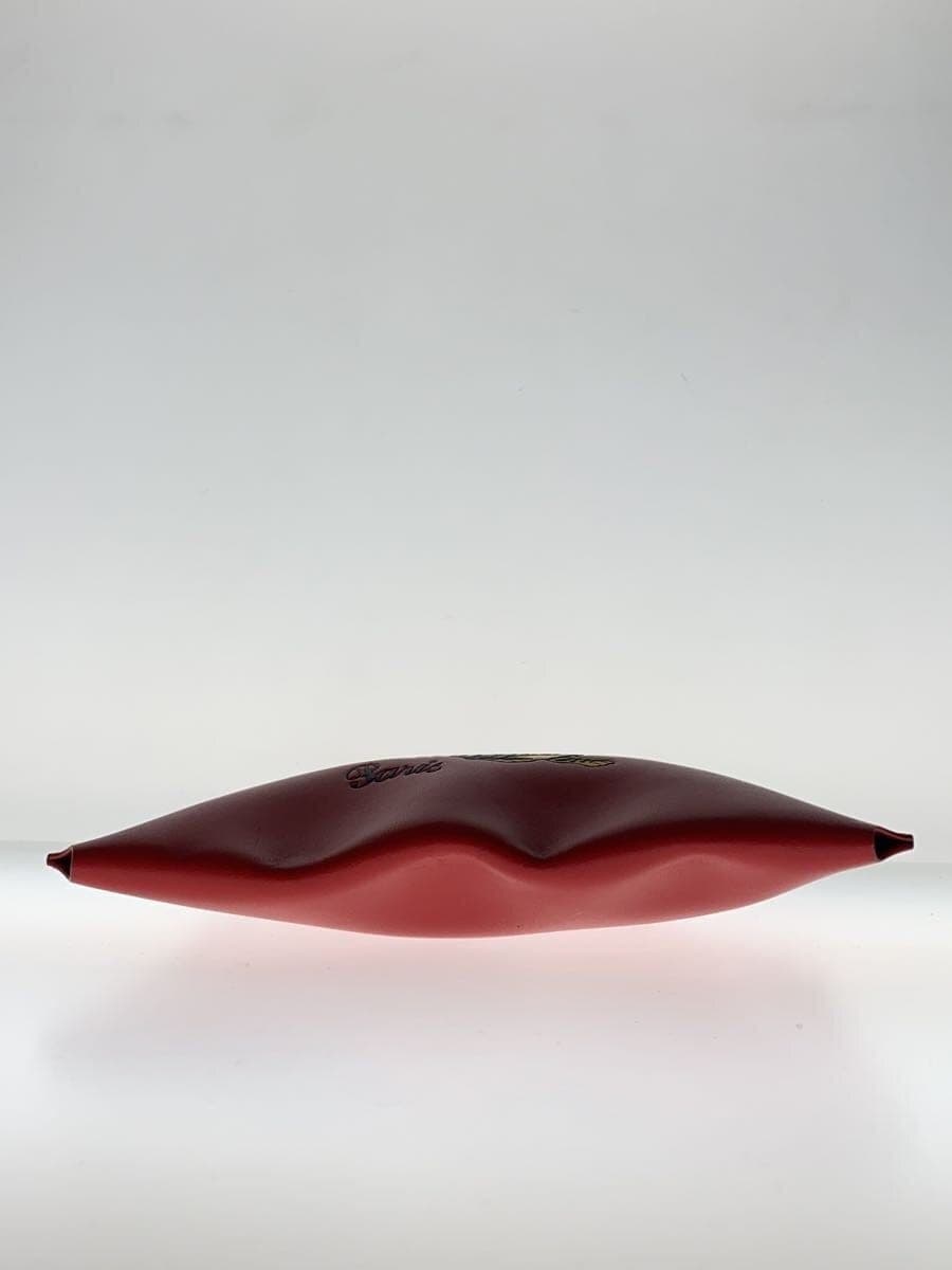 KENZO clutch bag leather RED 4