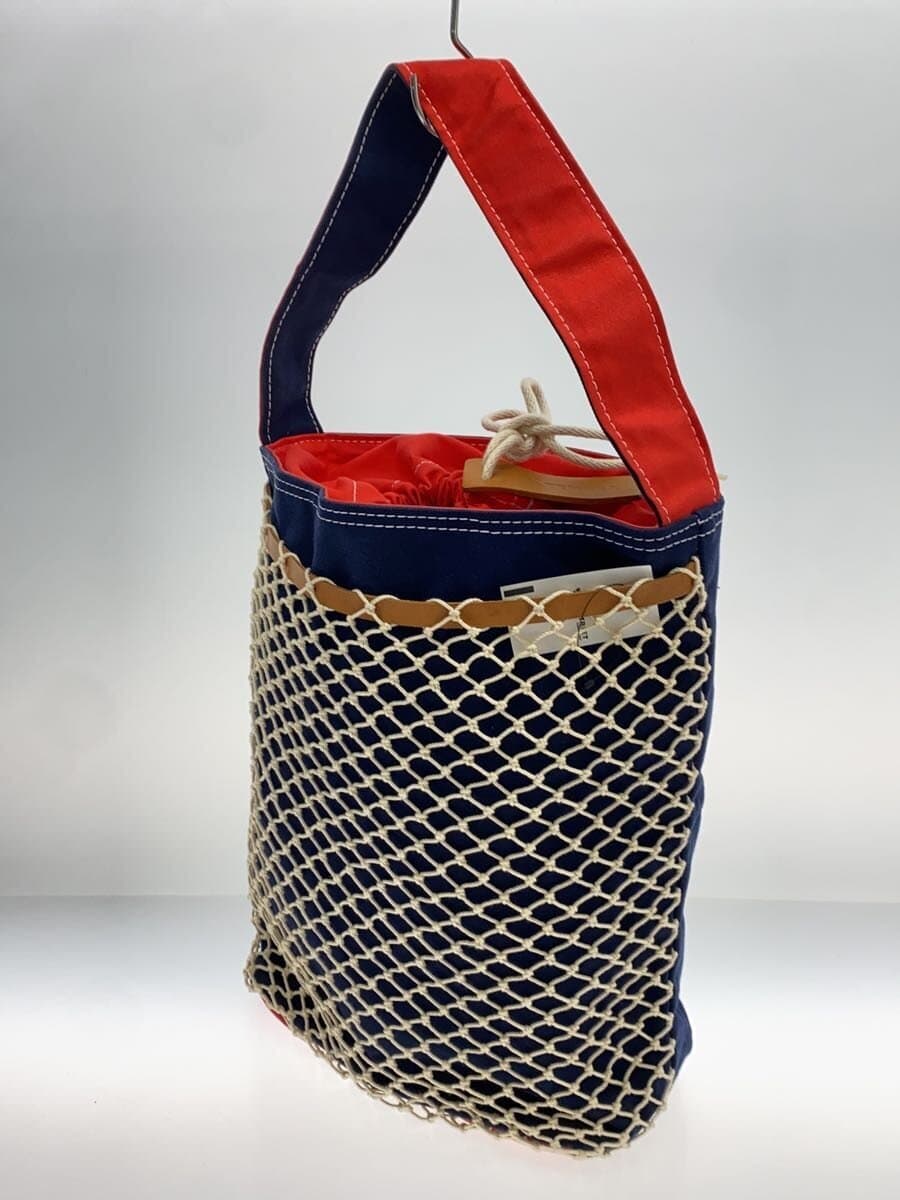 TEMBEA by Color Fisherman Bag Handbag Canvas NVY 2