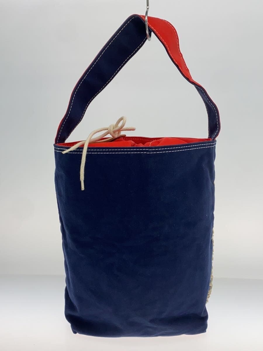 TEMBEA by Color Fisherman Bag Handbag Canvas NVY 3