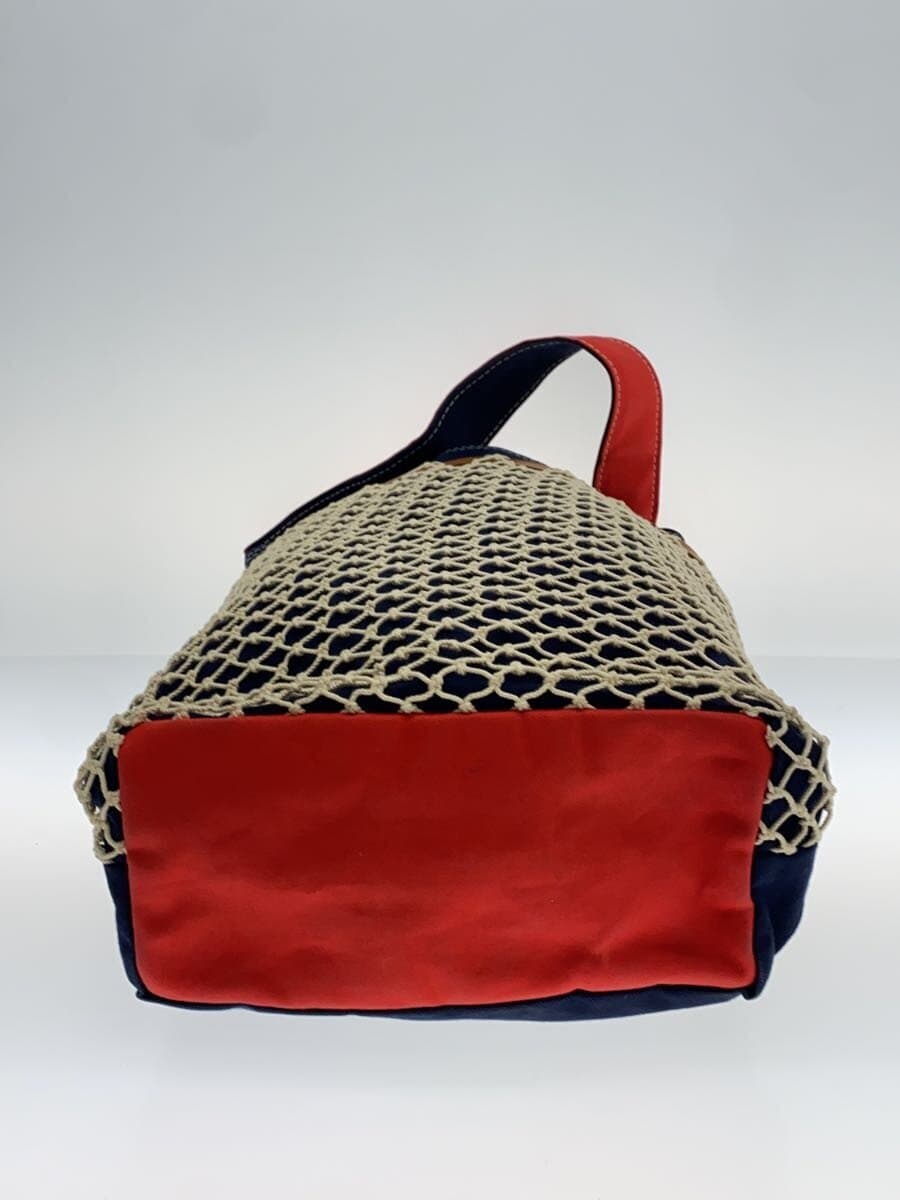 TEMBEA by Color Fisherman Bag Handbag Canvas NVY 4