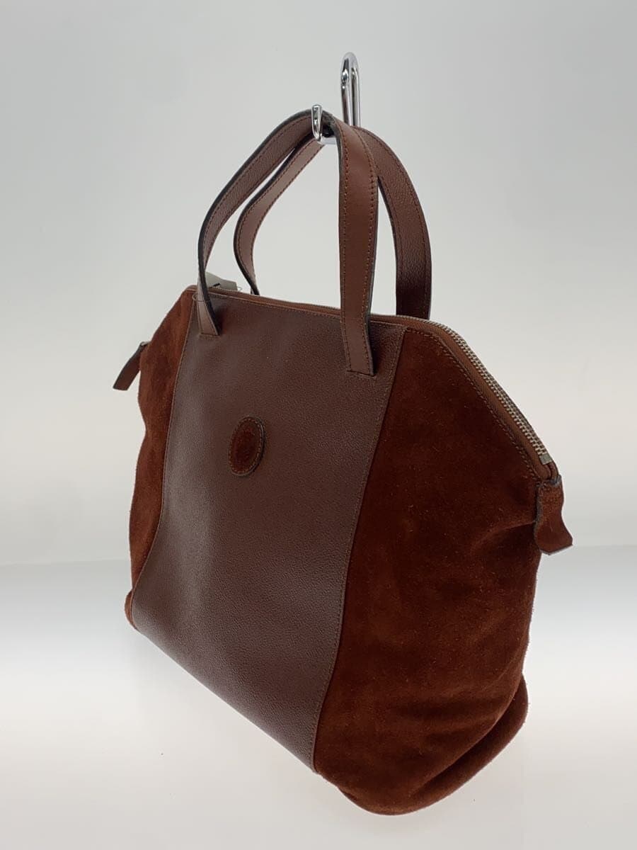 TRUSSARDI Tote Bag Leather BRD Solid 2