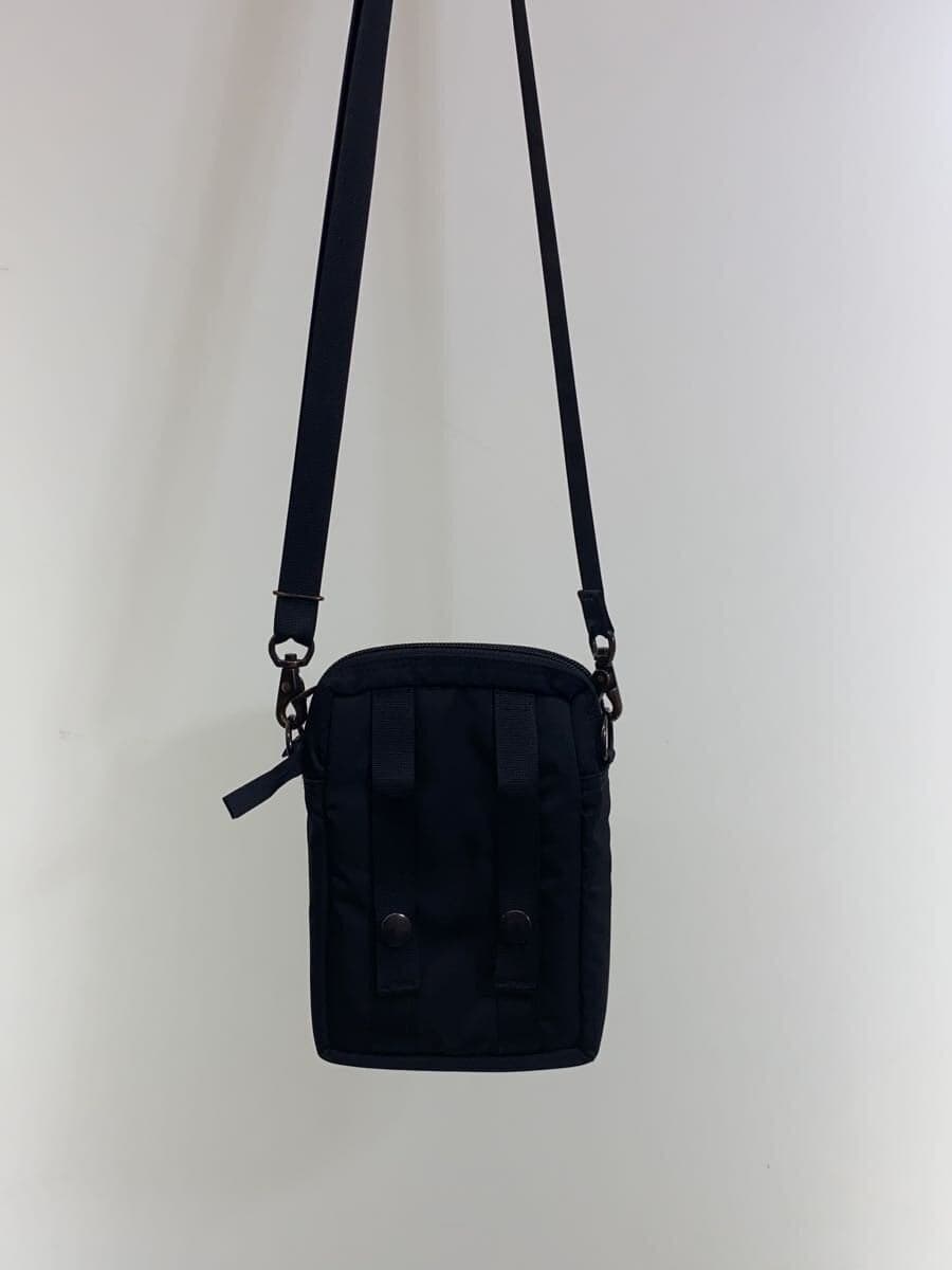 PORTER Mini Shoulder Bag Nylon Black Diamond Pattern 3