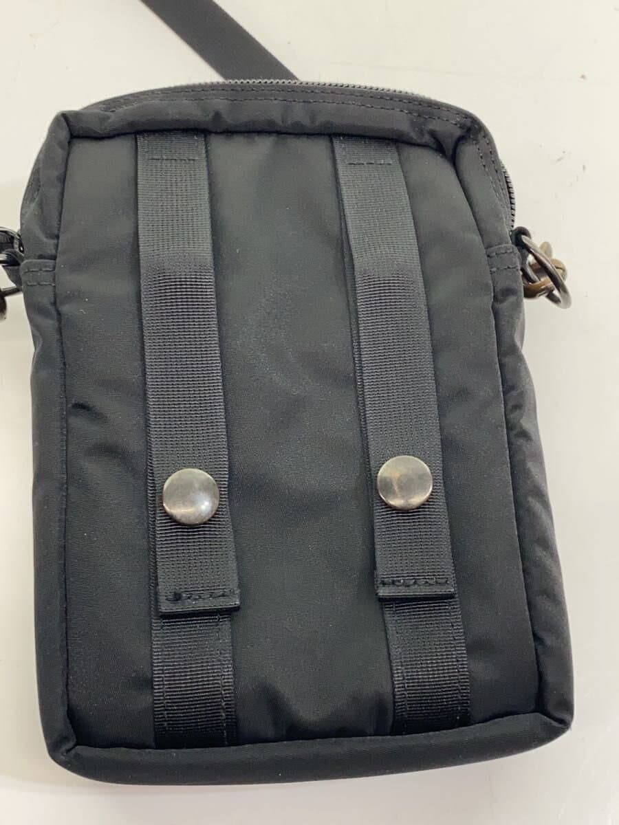 PORTER Mini Shoulder Bag Nylon Black Diamond Pattern 8