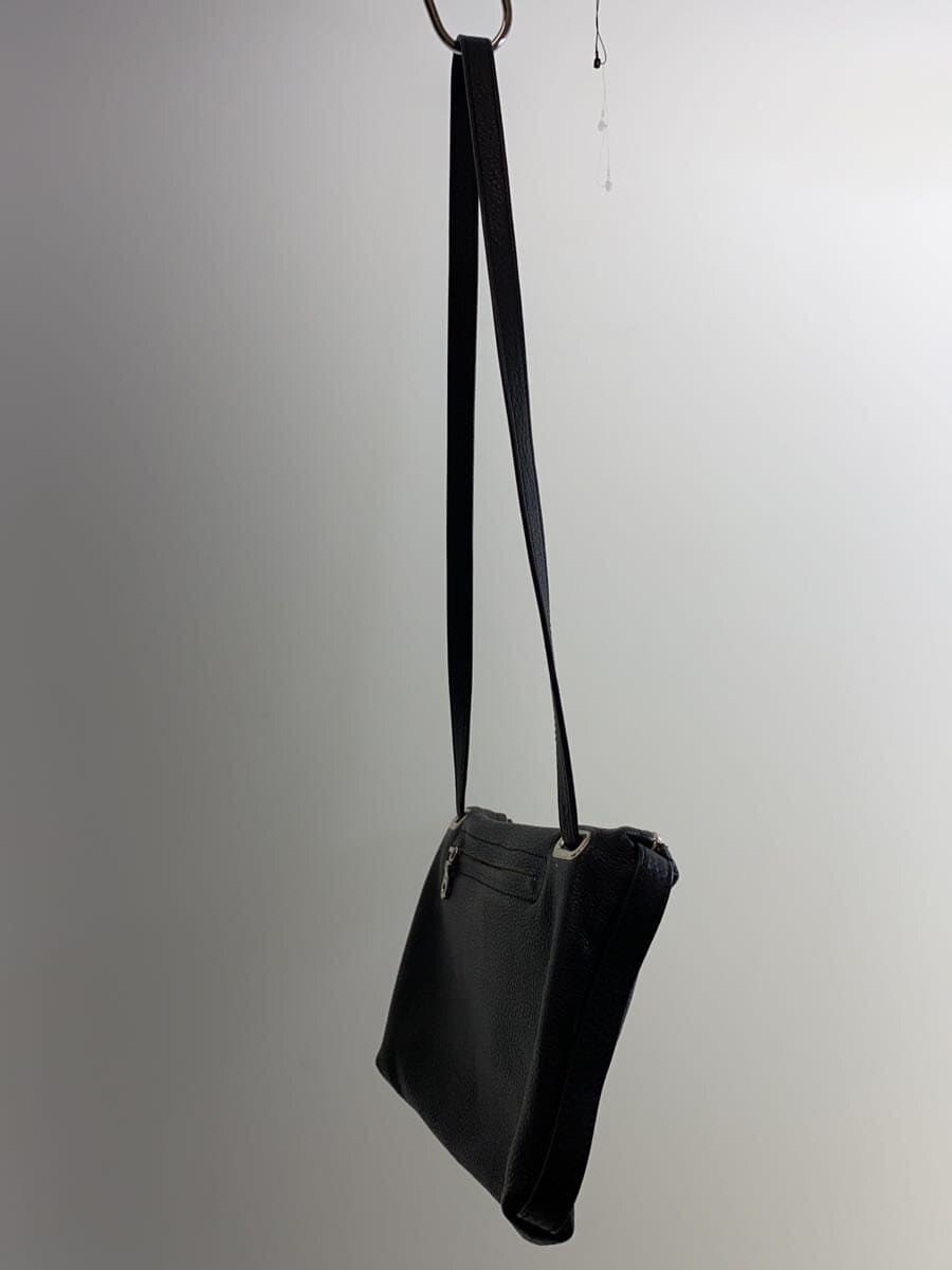 yorozu Shoulder Bag Leather BLK 2