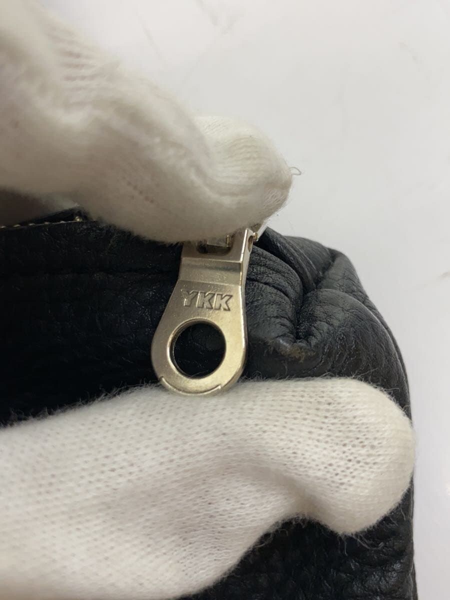 yorozu Shoulder Bag Leather BLK 9