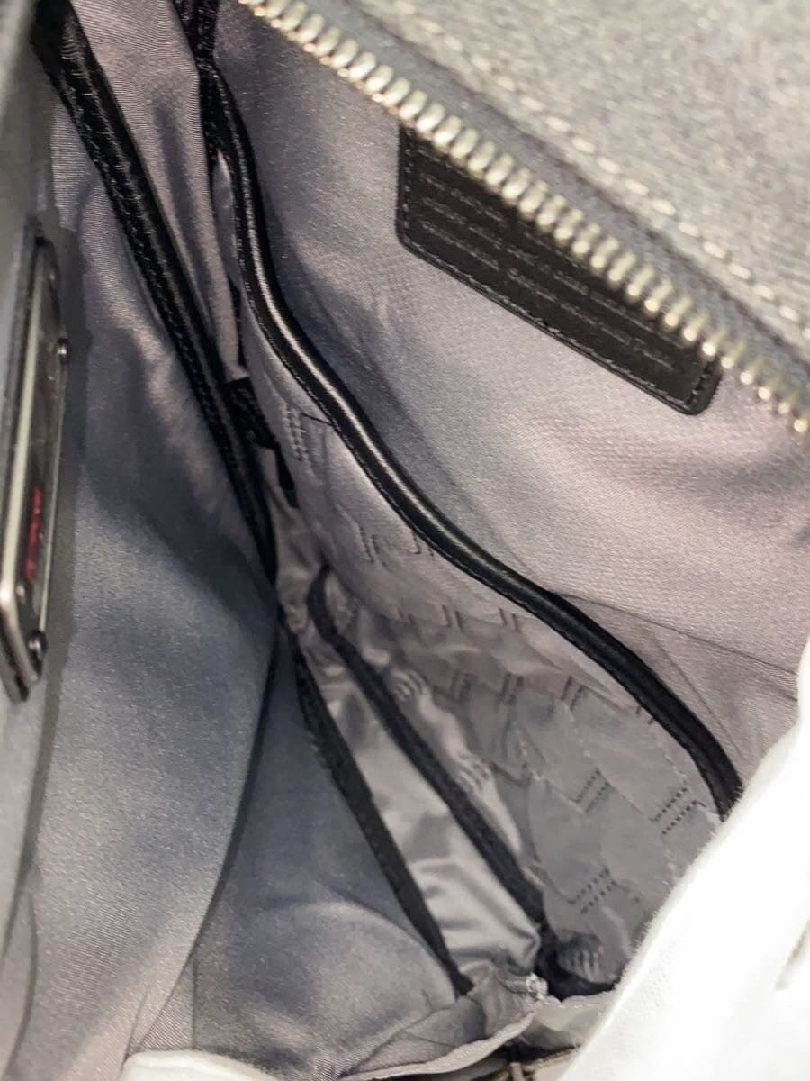 TUMI Shoulder Bag GRY Solid 142075 6