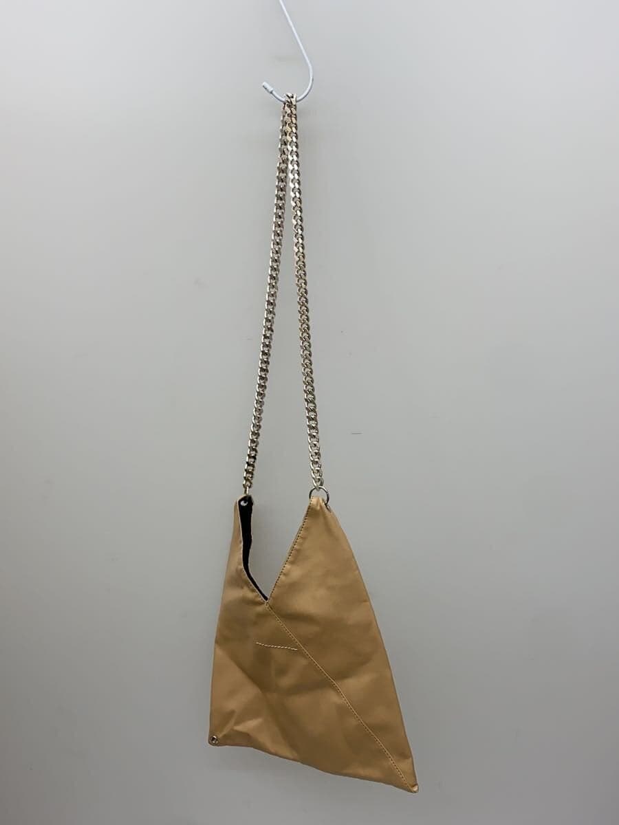 MM6 Shoulder Bag Leather BEG Solid s54wg0042 2