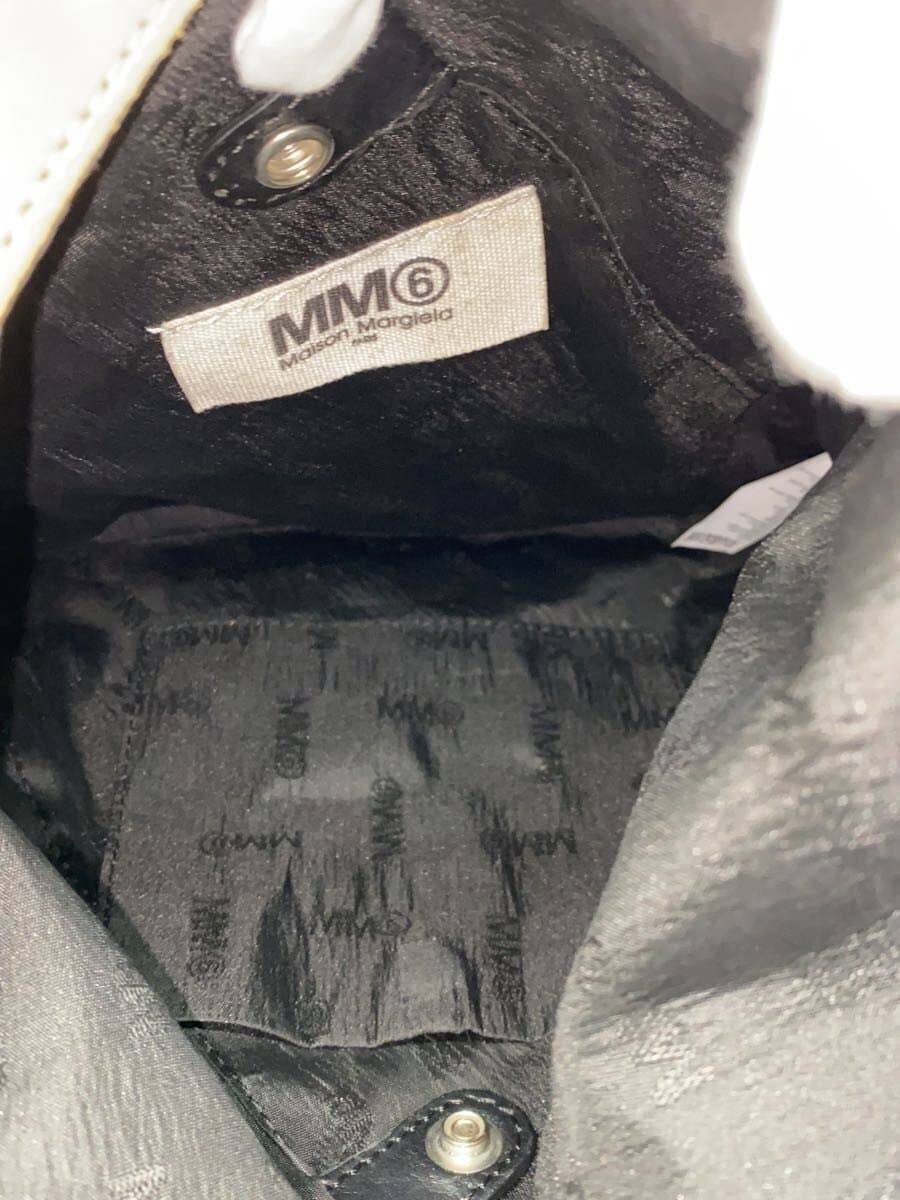 MM6 Shoulder Bag Leather BEG Solid s54wg0042 6