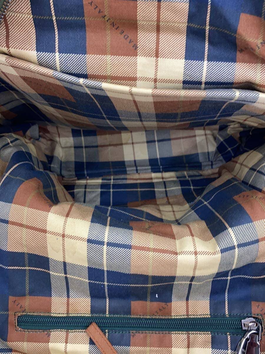 HILTON Backpack Leather GRN Solid 6