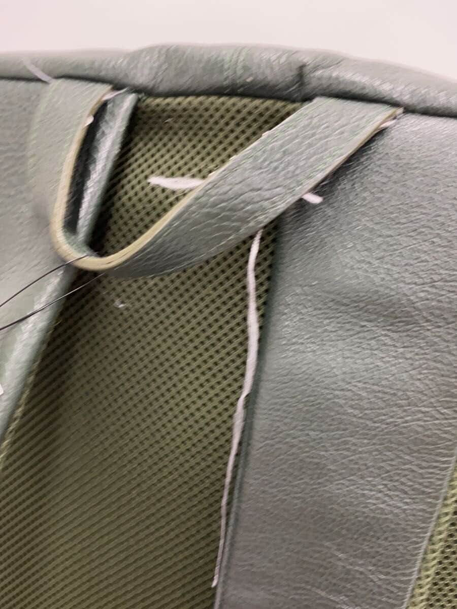 HILTON Backpack Leather GRN Solid 7