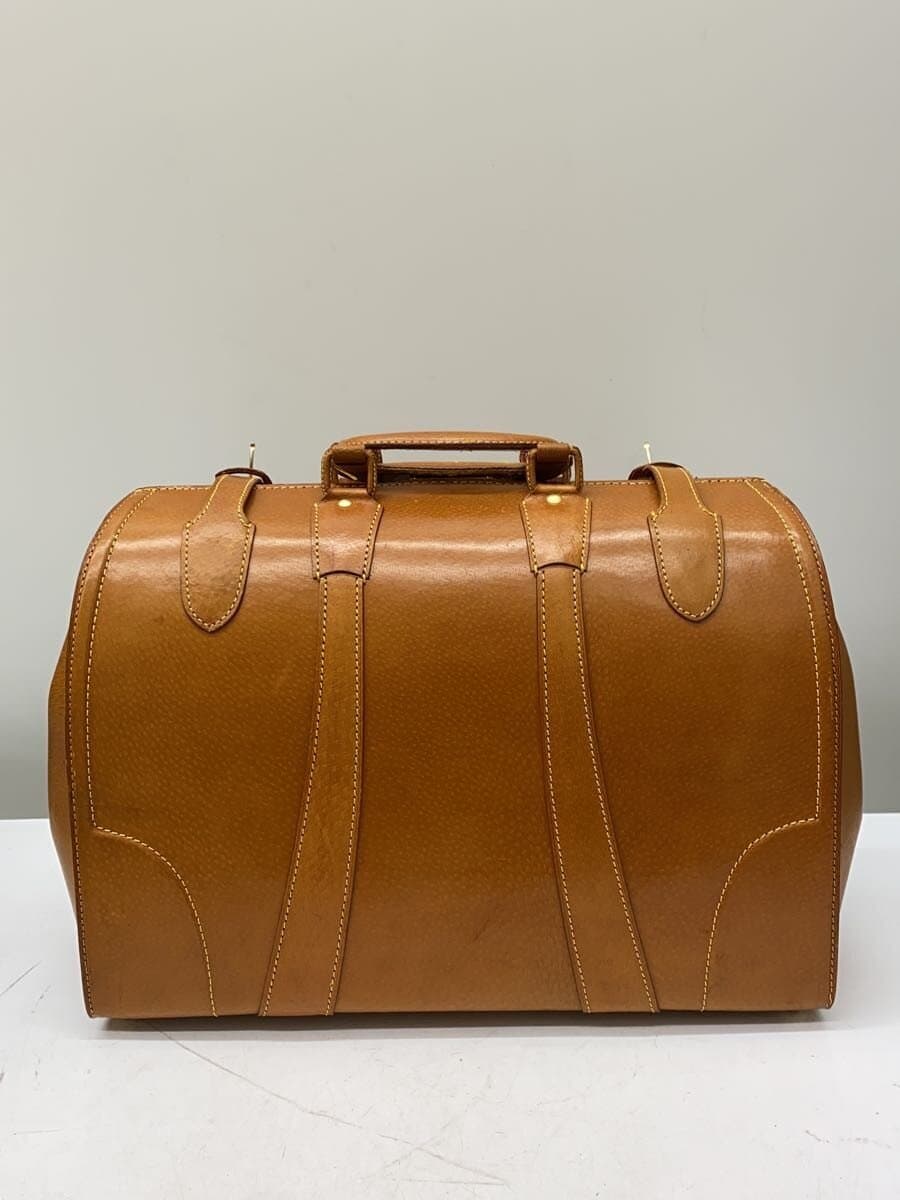 BRUNO CONTI Boston Bag Leather CML Solid Large OLD 3