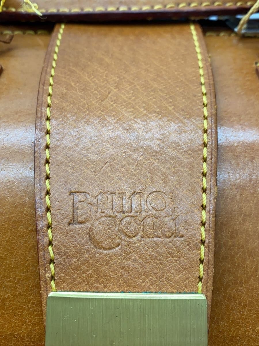 BRUNO CONTI Boston Bag Leather CML Solid Large OLD 5