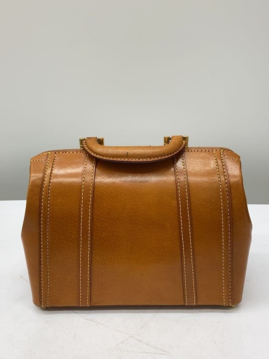 BRUNO CONTI Boston Bag Leather CML Solid Small OLD 3