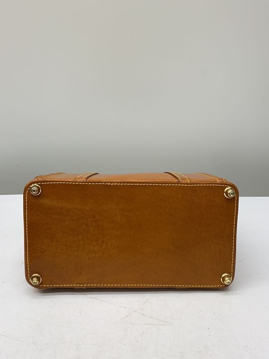 BRUNO CONTI Boston Bag Leather CML Solid Small OLD 4