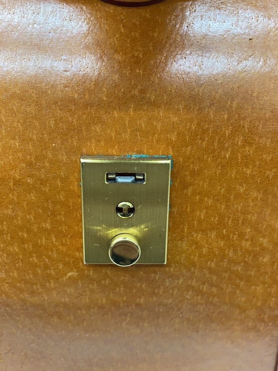 BRUNO CONTI Boston Bag Leather CML Solid Small OLD 7