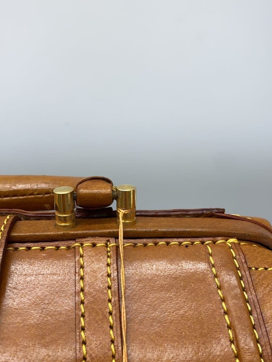 BRUNO CONTI Boston Bag Leather CML Solid Small OLD 9