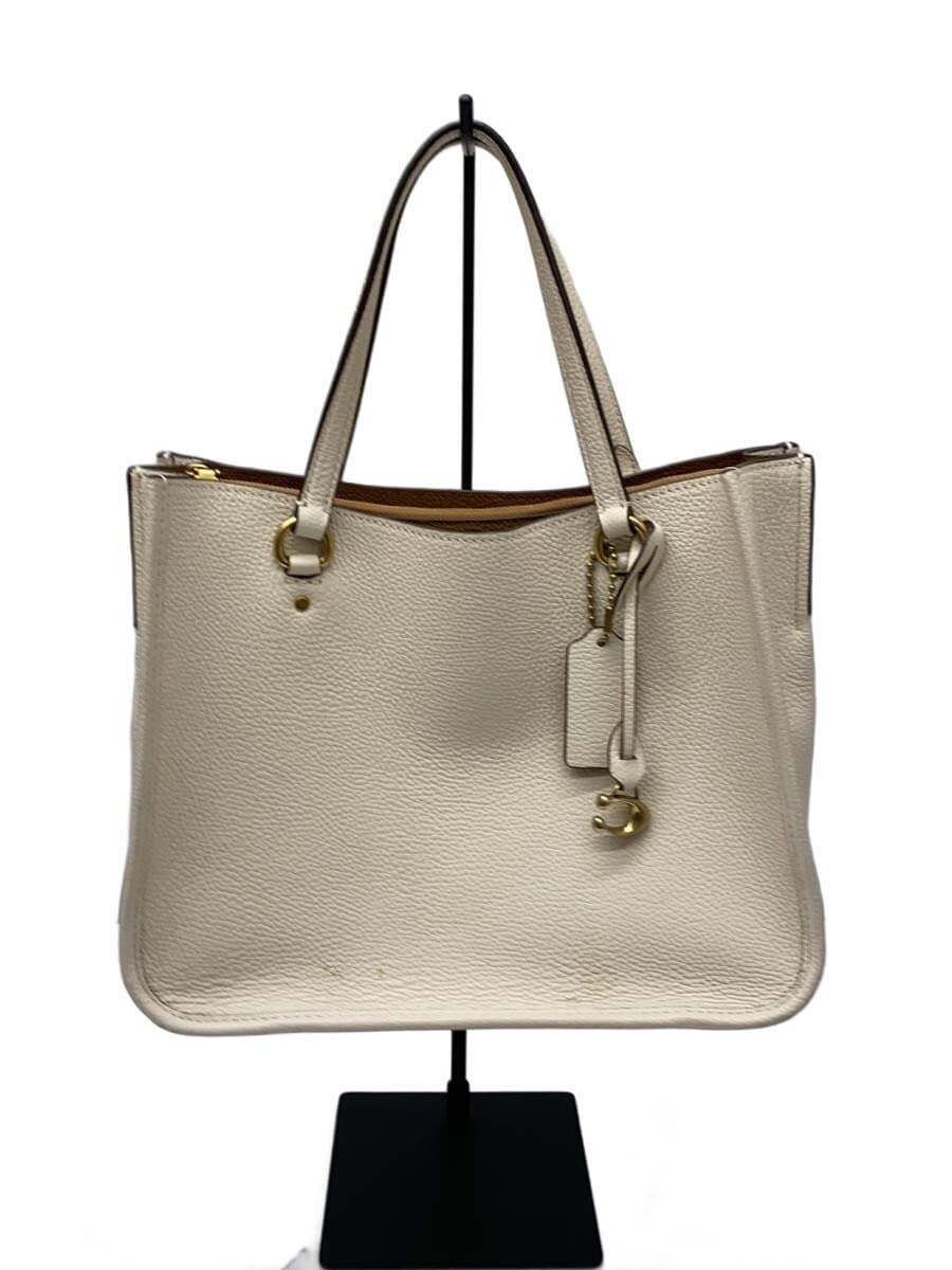 COACH Handbag WHT Solid C3460