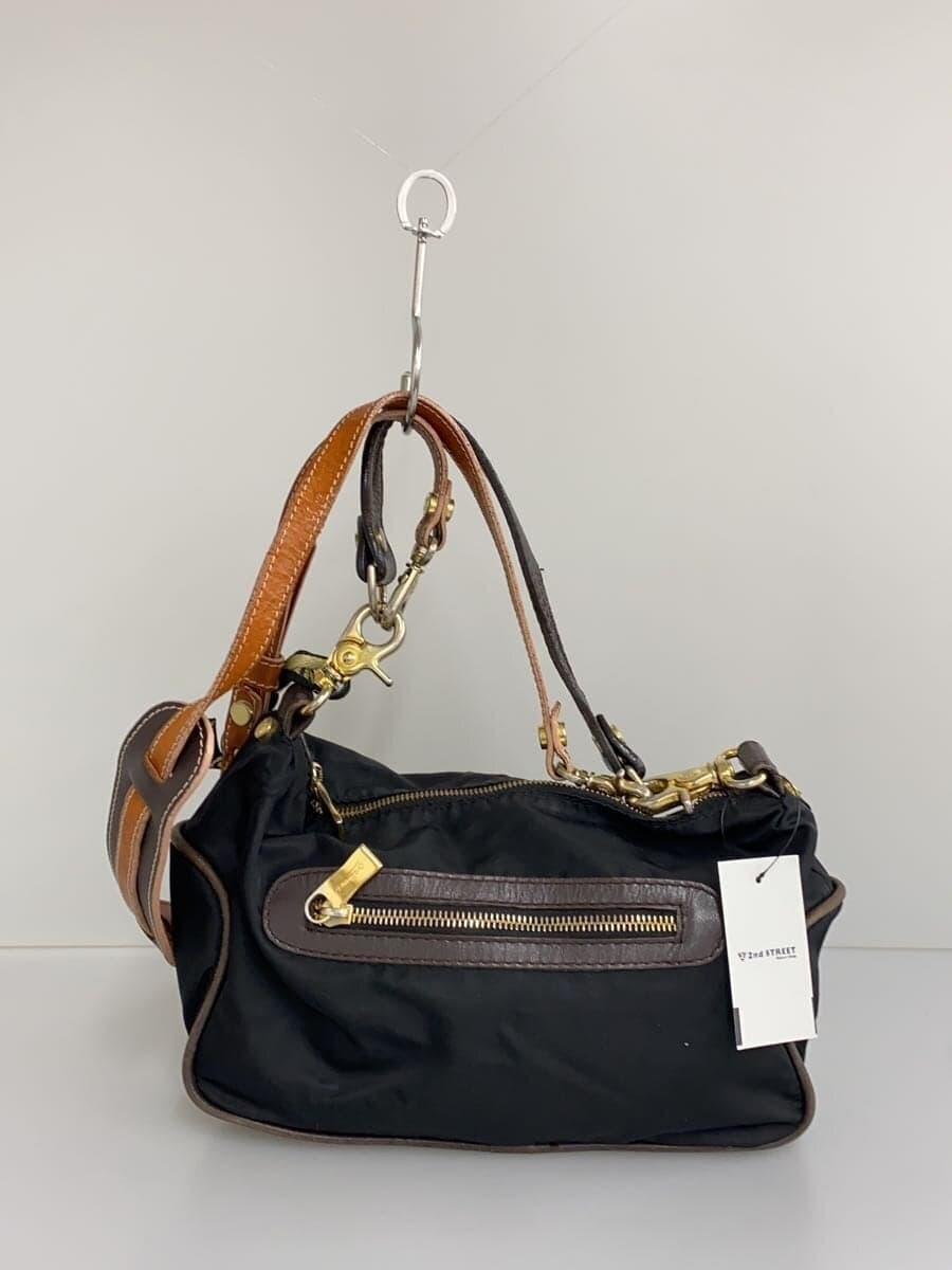 Orobianco Shoulder Bag Nylon BLK Solid 3