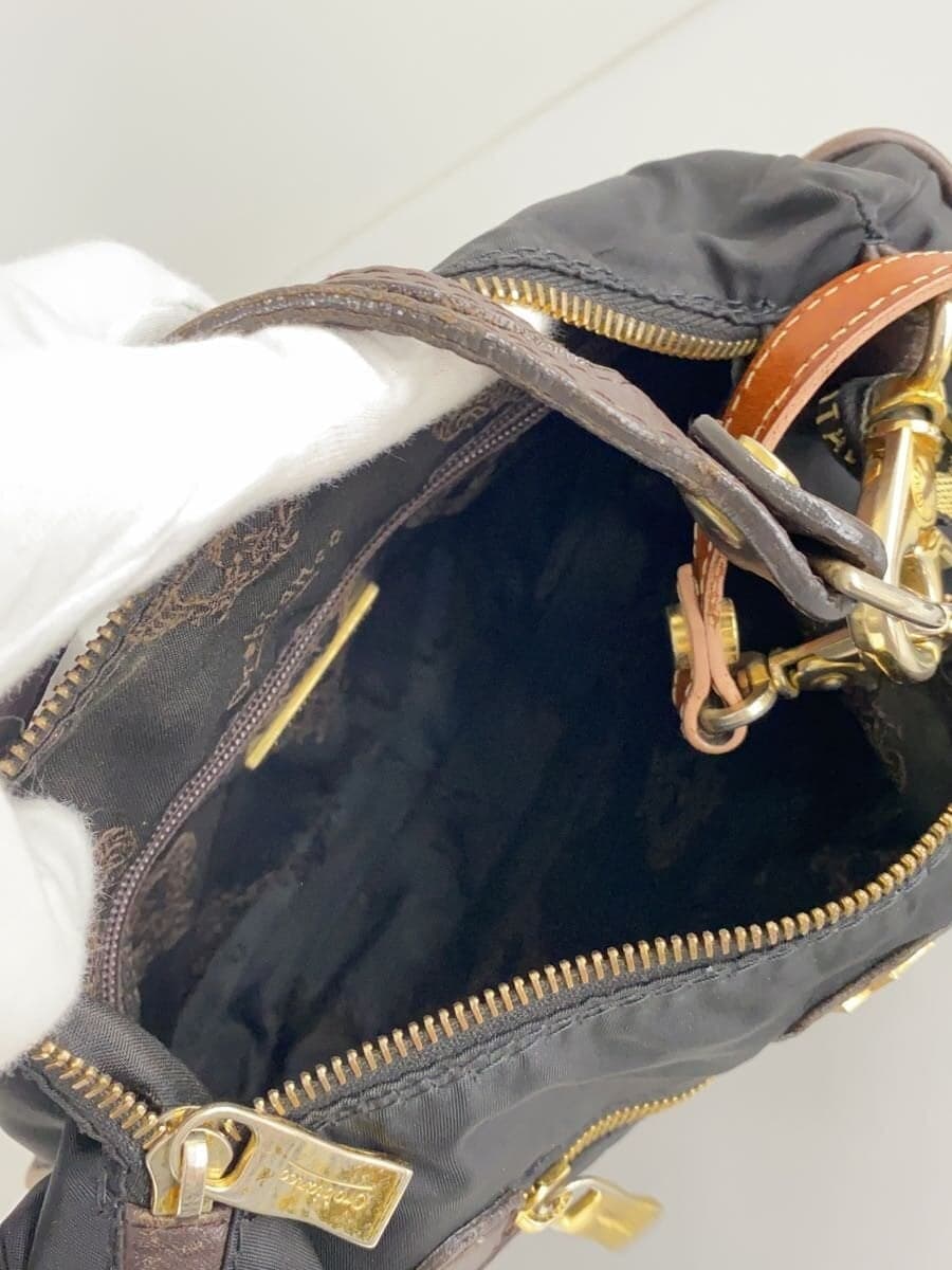 Orobianco Shoulder Bag Nylon BLK Solid 6