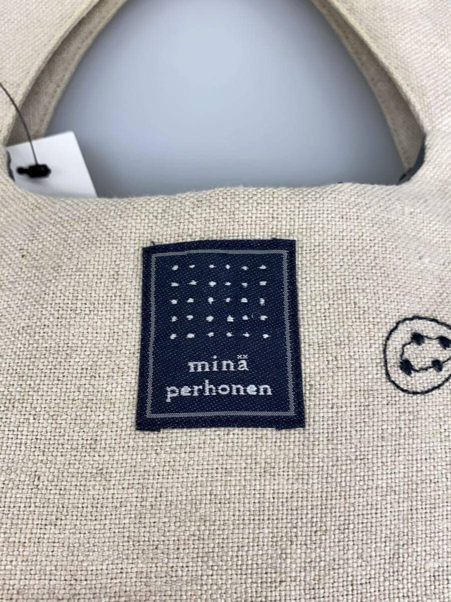 mina perhonen handbag linen BLK ws9193 5