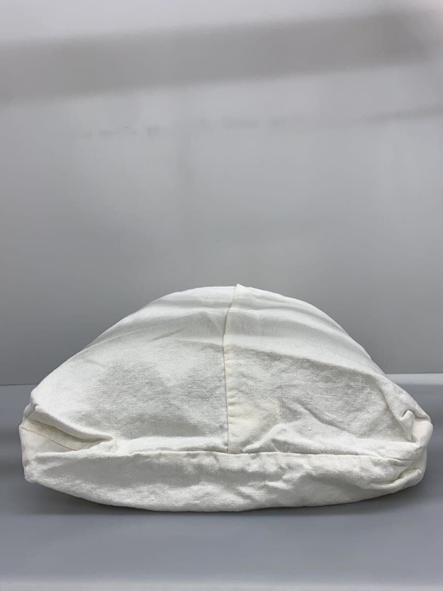 LIN FRANCAIS D'ANTAN Shoulder Bag Linen WHT Plain Daudet 4