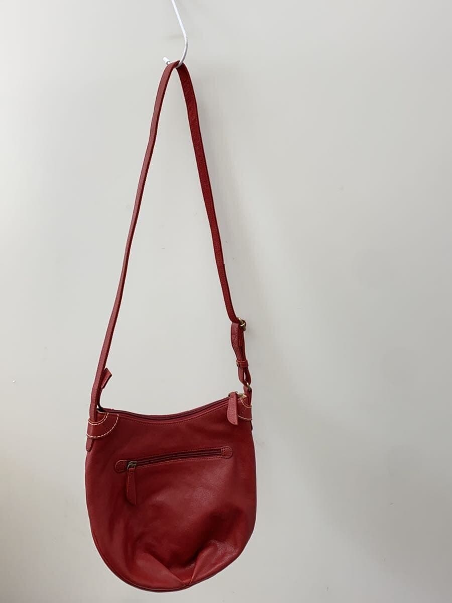DAKOTA Shoulder Bag Leather RED Solid 3