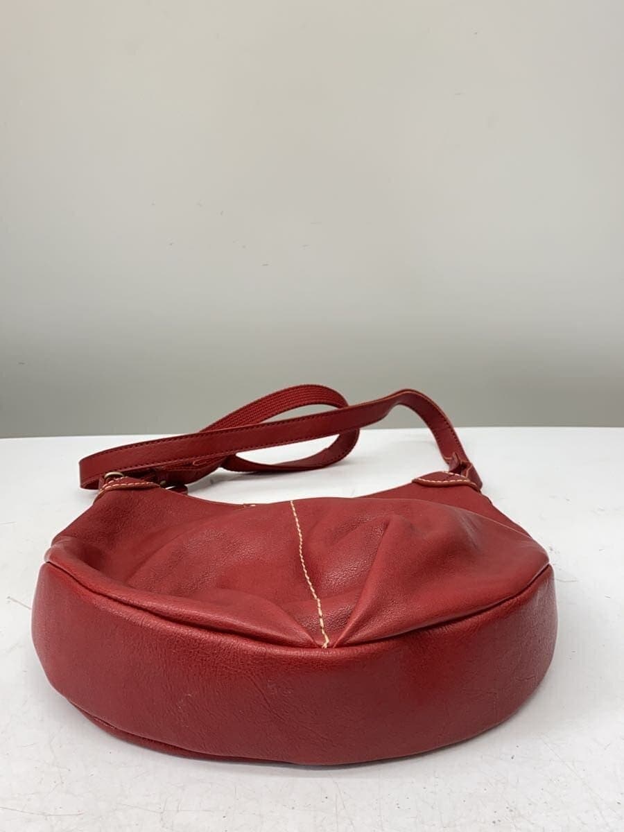 DAKOTA Shoulder Bag Leather RED Solid 4