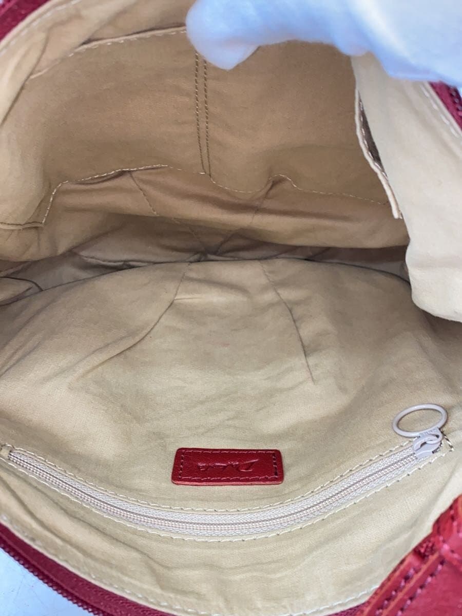 DAKOTA Shoulder Bag Leather RED Solid 6