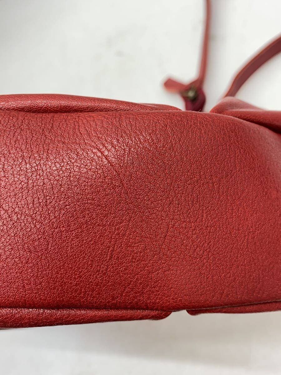 DAKOTA Shoulder Bag Leather RED Solid 7