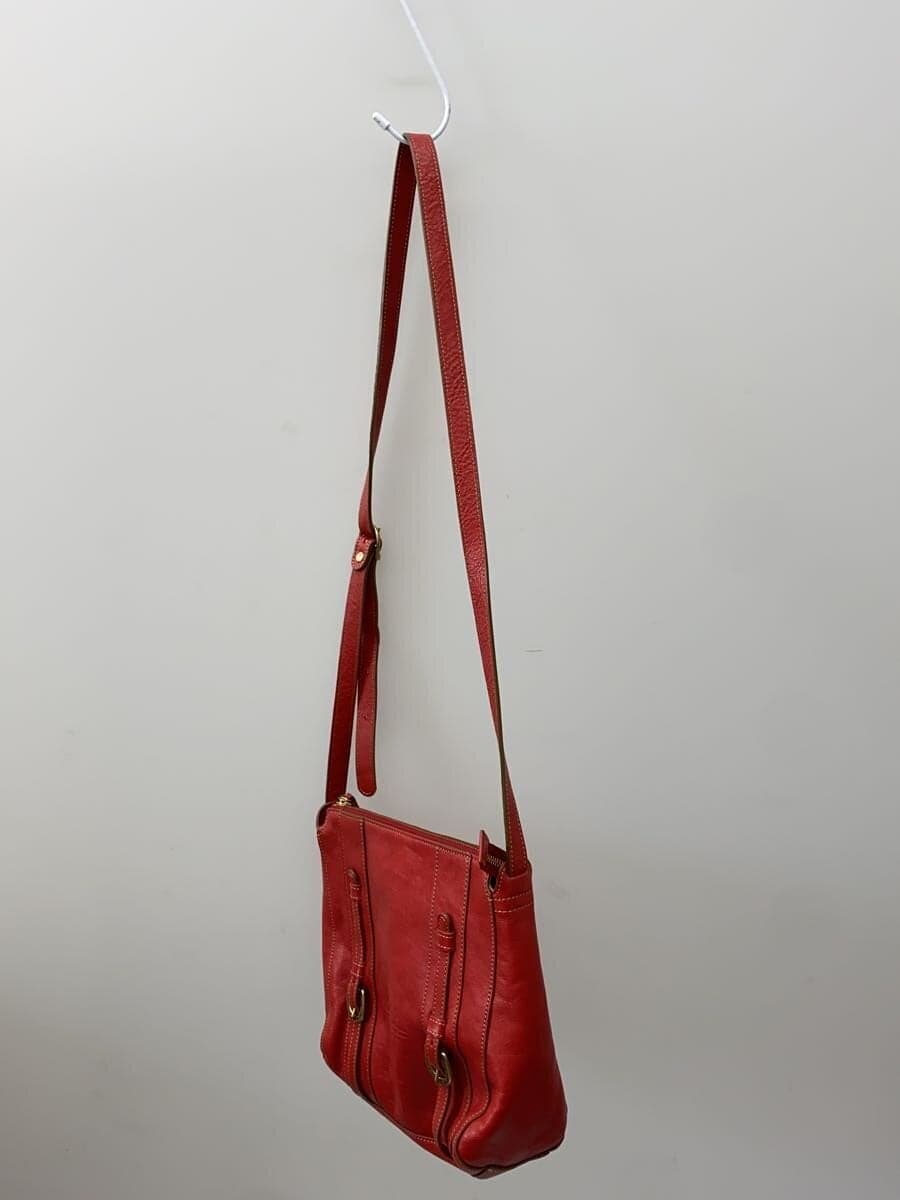 DAKOTA Shoulder Bag Leather RED Solid 2