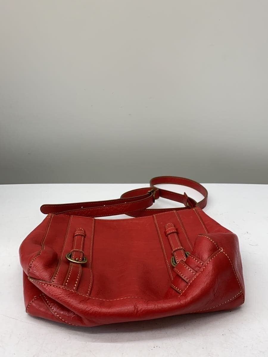 DAKOTA Shoulder Bag Leather RED Solid 4