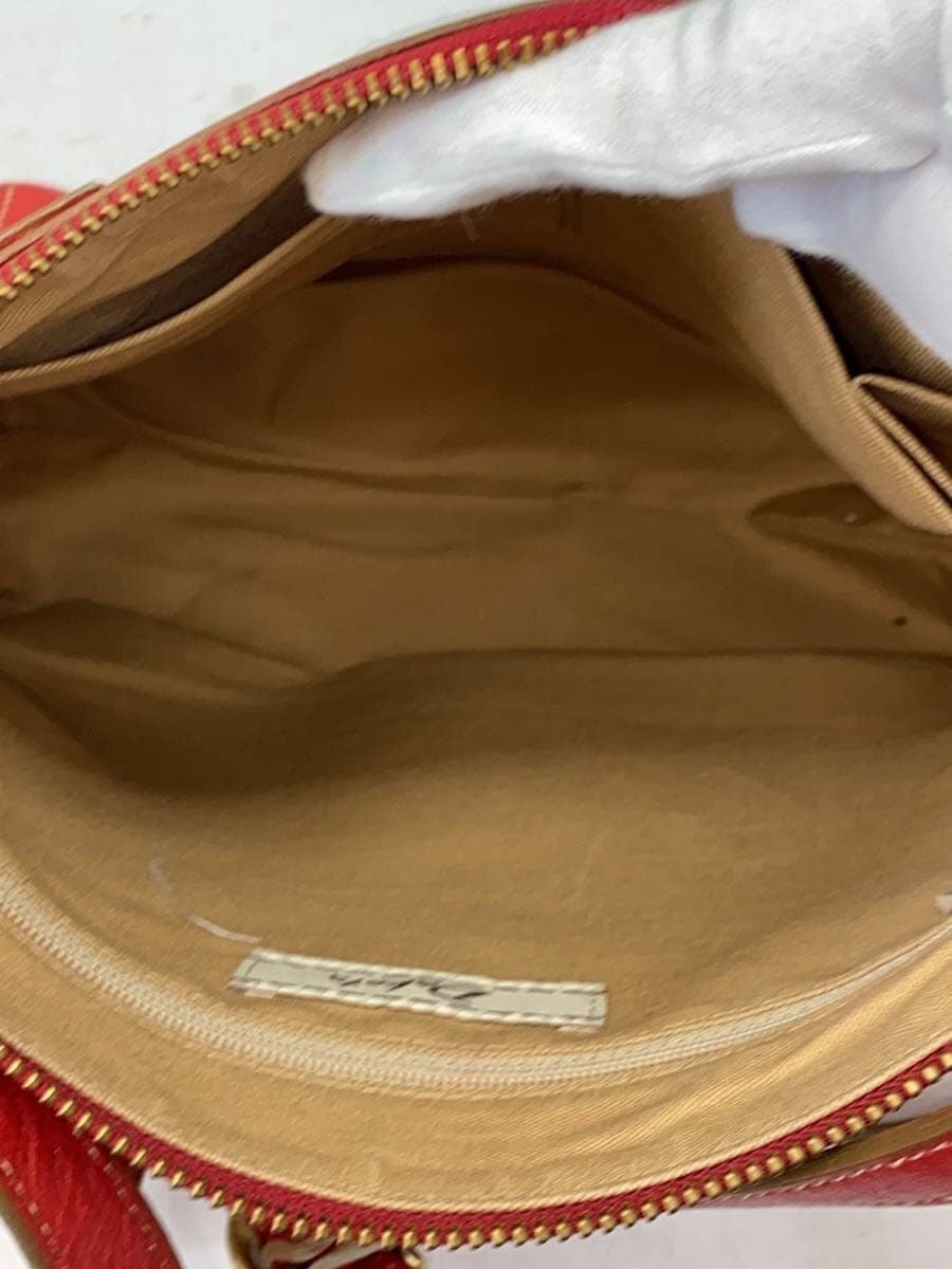 DAKOTA Shoulder Bag Leather RED Solid 6