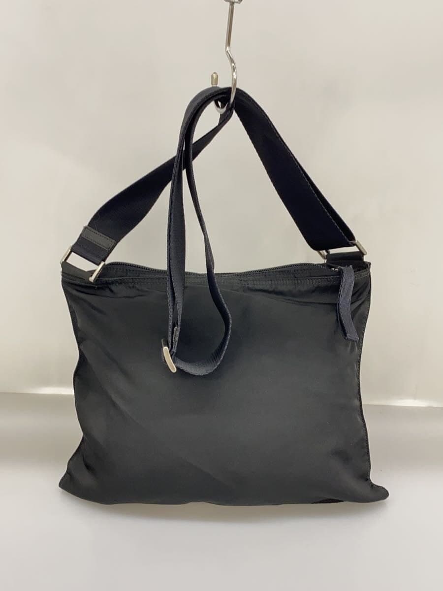 PRADA shoulder bag nylon BLK 3