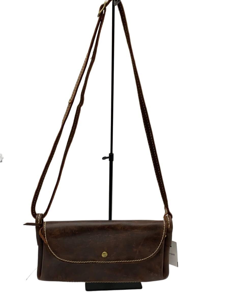 Ain Soph Shoulder Bag Cowhide BRW Solid