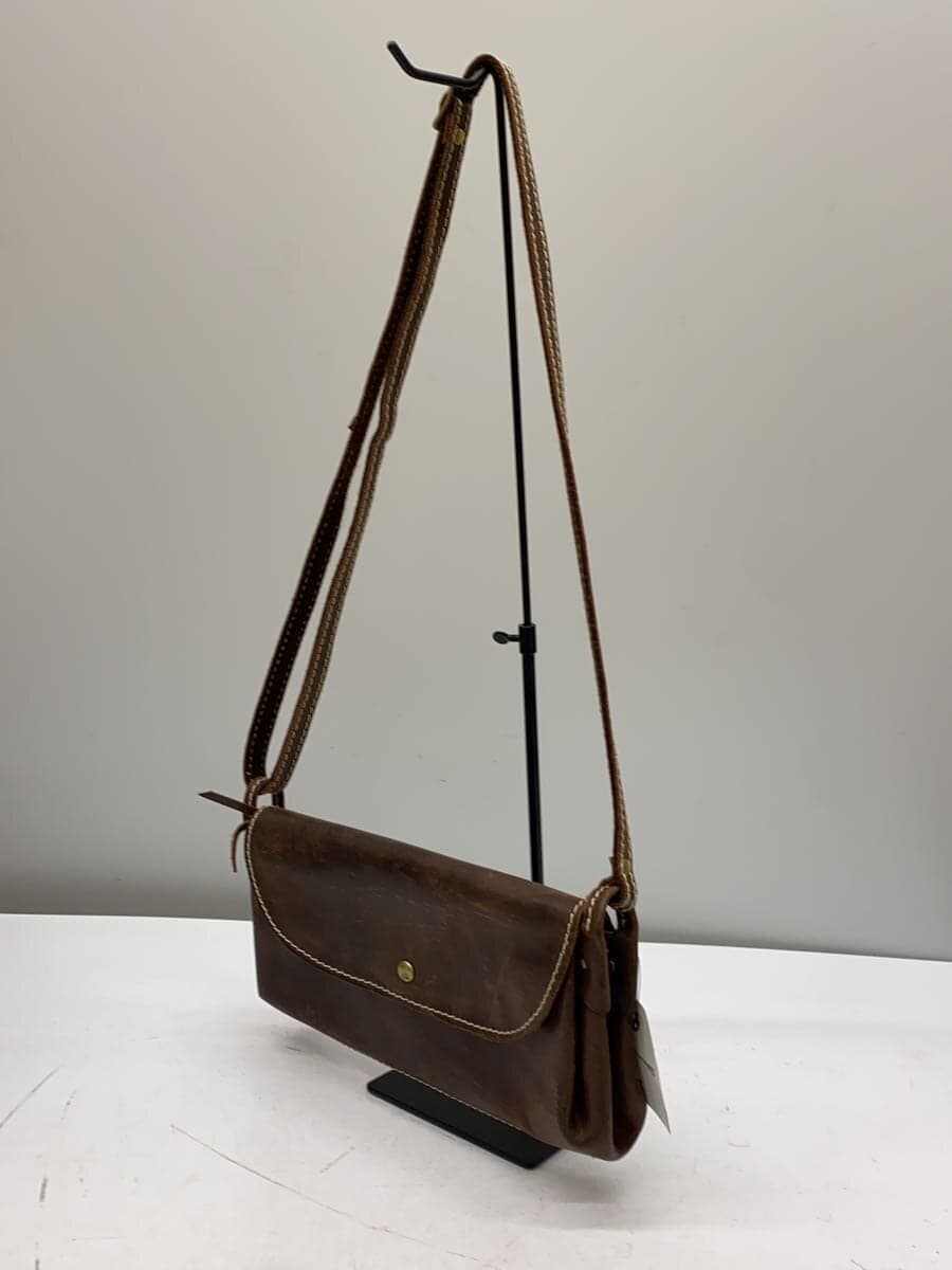 Ain Soph Shoulder Bag Cowhide BRW Solid 2