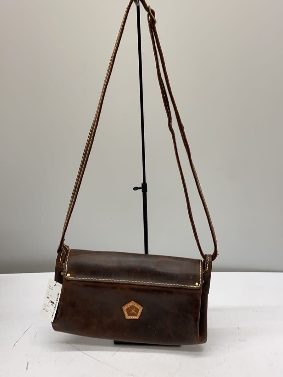 Ain Soph Shoulder Bag Cowhide BRW Solid 3